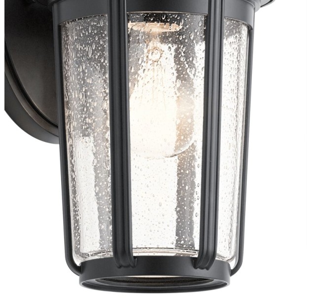 Sieninis lauko šviestuvas FAIRFIELD-M-BK IP44 Sieninis lauko šviestuvas FAIRFIELD-M-BK IP44