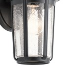 Sieninis lauko šviestuvas FAIRFIELD-M-BK IP44 Sieninis lauko šviestuvas FAIRFIELD-M-BK IP44
