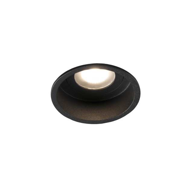 Įleidžiamas šviestuvas HYDE ROUND BLACK Įleidžiamas šviestuvas HYDE ROUND BLACK