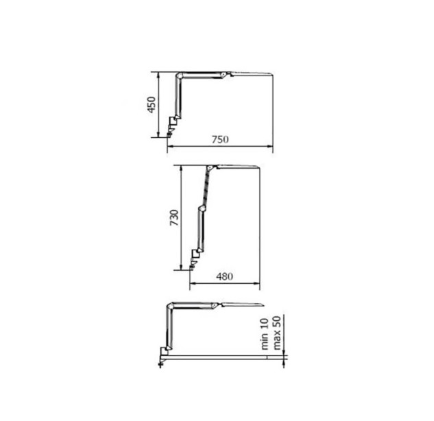 Stalinis šviestuvas ARCHITECTO 4000K 8W LB-ARCH8W-00