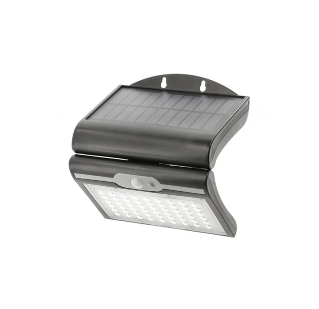  Sieninis šviestuvas su saulės baterija RAMOS IP44 50W LD-RAMOS50W-CW-10