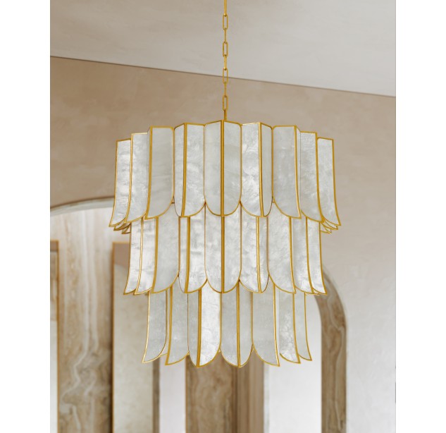Pakabinamas šviestuvas CARTAGENA E14 16x10W IP20 365-32-VGL-CE