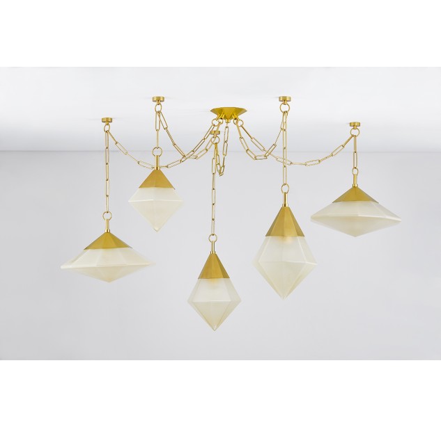 Pakabinamas šviestuvas ANGELIQUE E27 5x15W IP20 383-59-VPB-CE Pakabinamas šviestuvas ANGELIQUE E27 5x15W IP20 383-59-VPB-CE
