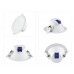 Įleidžiamas šviestuvas LED WAVE 8W 3000K