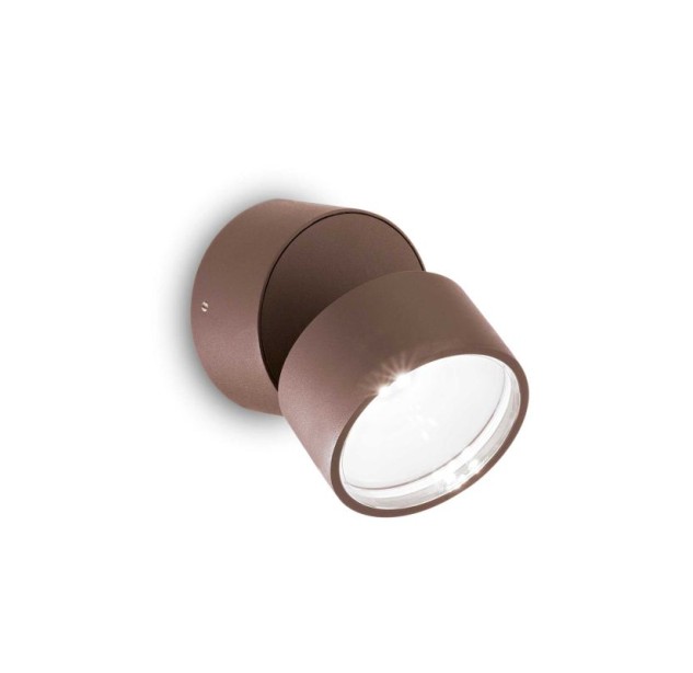 Sieninis lauko šviestuvas OMEGA AP ROUND COFFEE 4000K IP54 Sieninis lauko šviestuvas OMEGA AP ROUND COFFEE 4000K IP54