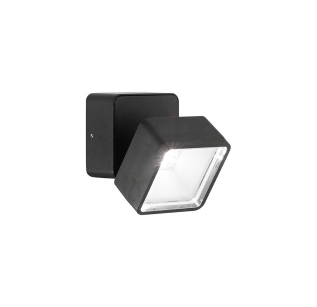 Sieninis lauko šviestuvas OMEGA AP SQUARE NERO 4000K IP54 Sieninis lauko šviestuvas OMEGA AP SQUARE NERO 4000K IP54