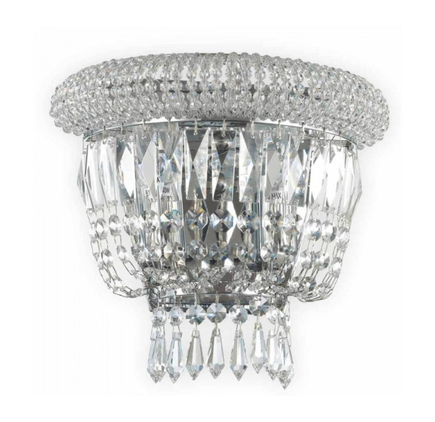 DUBAI AP2 E14 80W IP20 Wall Light 207155
