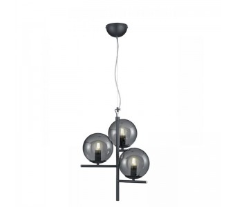 Pakabinamas šviestuvas Pure 3x28W E14 anthracite 302000342