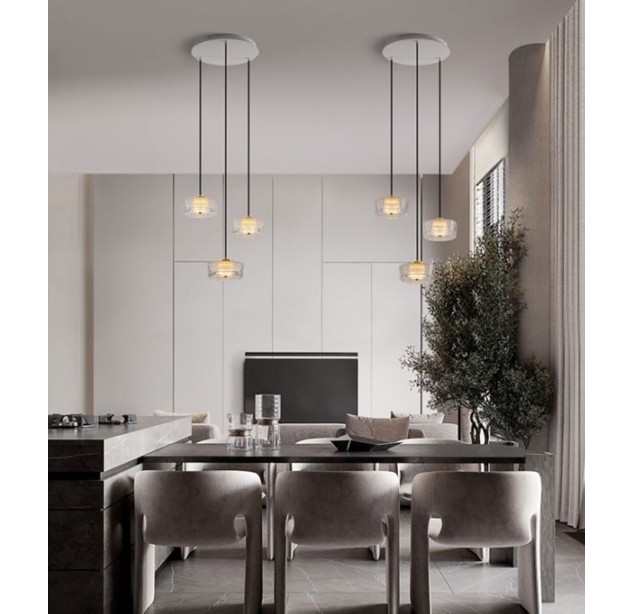 Pakabinamas šviestuvas KEROS LED 18W 3000K gold 9695279 Pakabinamas šviestuvas KEROS LED 18W 3000K gold 9695279