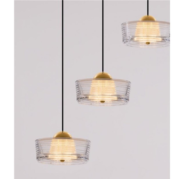 Pakabinamas šviestuvas KEROS LED 18W 3000K gold 9695279 Pakabinamas šviestuvas KEROS LED 18W 3000K gold 9695279