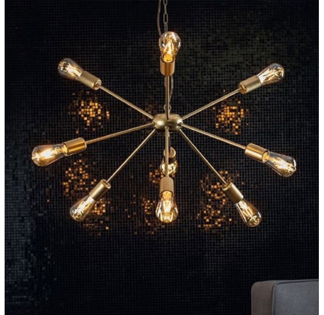 Pakabinams šviestuvas ROD GOLD 9x60W E27 9130