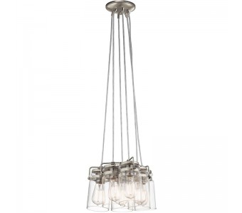 Pakabinamas šviestuvas BRINLEY E27 6x60W KL-BRINLEY6-NI