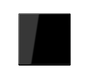 Klavišas viengubas be rėmelio A590BFSW juodas blizgus