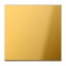 Klavišas viengubas be rėmelio GO2990 gold
