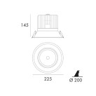 Įleidžiamas šviestuvas AMBIENCE/UGR 51040 3000K 40W 51040-2153-09 Įleidžiamas šviestuvas AMBIENCE/UGR 51040 3000K 40W 51040-2153-09