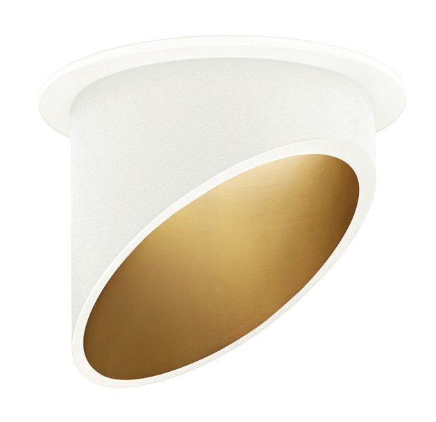Įleidžiamas šviestuvas AMBIENCE UGR 793D WHITE/GOLD Įleidžiamas šviestuvas AMBIENCE UGR 793D WHITE/GOLD