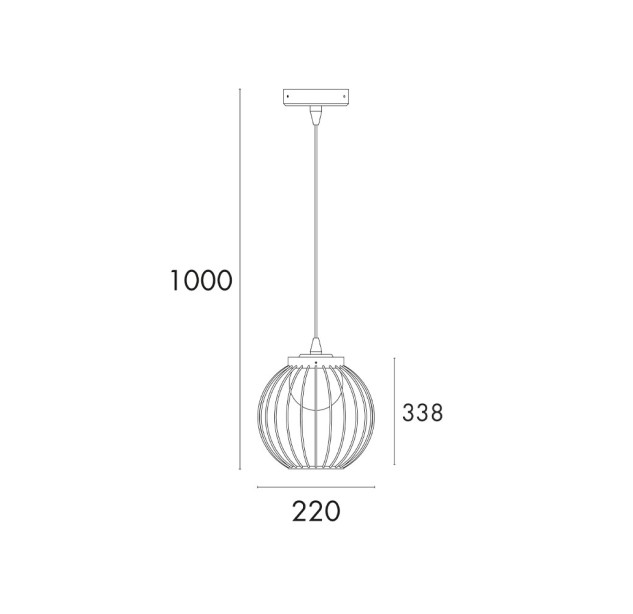 Pakabinamas lauko šviestuvas ORION H 3000K 7W 7OH40207-22X3-TB Pakabinamas lauko šviestuvas ORION H 3000K 7W 7OH40207-22X3-TB