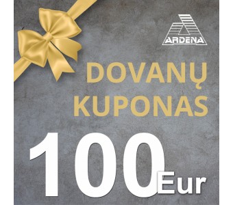 Dovanų kuponas 100 eur
