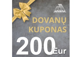 Dovanų kuponas 200 eur