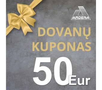 Dovanų kuponas 50 eur