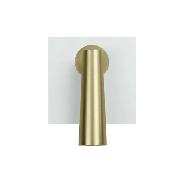 Sieninis šviestuvas GAMMA WHITE/GOLD Sieninis šviestuvas GAMMA WHITE/GOLD