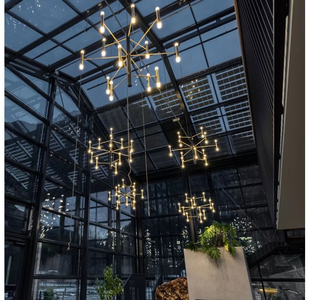 Pakabinamas šviestuvas Perla_P12 3000K 59W IP20 9758