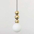 Pakabinamas šviestuvas BOLA BOLA BRASS 3 BALLS Pakabinamas šviestuvas BOLA BOLA BRASS 3 BALLS
