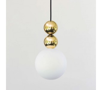 Pakabinamas šviestuvas BOLA BOLA BRASS 2 BALLS