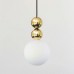Pakabinamas šviestuvas BOLA BOLA BRASS 2 BALLS