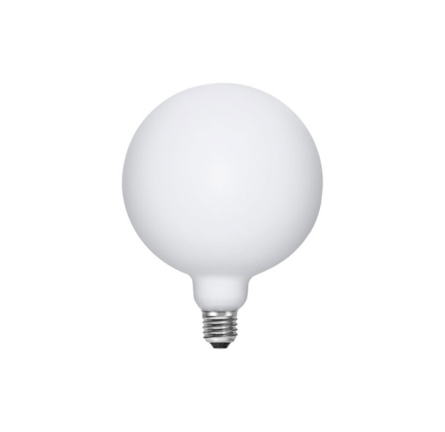 LED porceliano lemputė E27 8W G150 dimeriuojama
