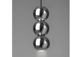 Pakabinamas šviestuvas BOLA BOLA LED STEEL 3 BALLS
