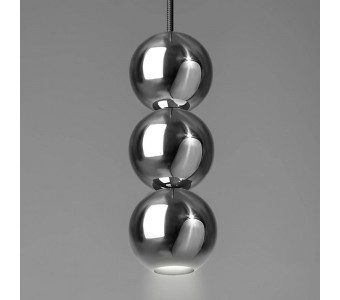 Pakabinamas šviestuvas BOLA BOLA LED STEEL 3 BALLS