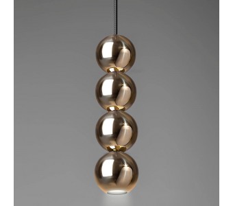 Pakabinamas šviestuvas BOLA BOLA LED STEEL 4 BALLS