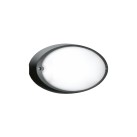 Sieninis lauko šviestuvas AIRY OVALE 300 Black IP54 Sieninis lauko šviestuvas AIRY OVALE 300 Black IP54