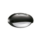 Sieninis lauko šviestuvas AIRY TOP OVALE 300 Black IP54 Sieninis lauko šviestuvas AIRY TOP OVALE 300 Black IP54