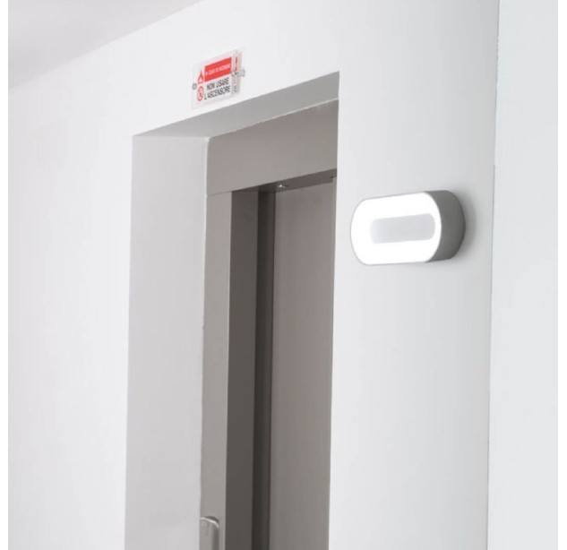 Sieninis/lubinis lauko šviestuvas ROSS 280 Sensor White 13W IP66 Sieninis/lubinis lauko šviestuvas ROSS 280 Sensor White 13W IP66