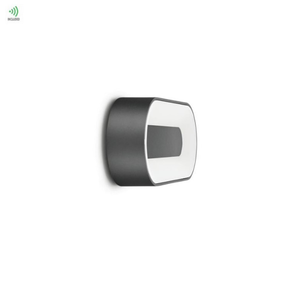 Sieninis/lubinis lauko šviestuvas ROSS 280 Sensor Anthracite 13W IP66 Sieninis/lubinis lauko šviestuvas ROSS 280 Sensor Anthracite 13W IP66