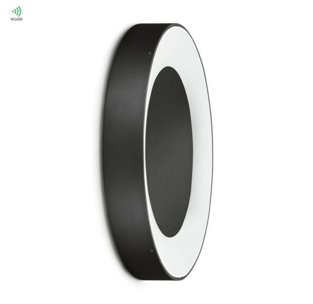 Sieninis/lubinis lauko šviestuvas ROSS 330 Sensor Black 25W IP66 Sieninis/lubinis lauko šviestuvas ROSS 330 Sensor Black 25W IP66