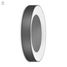 Sieninis/lubinis lauko šviestuvas ROSS 330 Sensor Anthracite 25W IP66