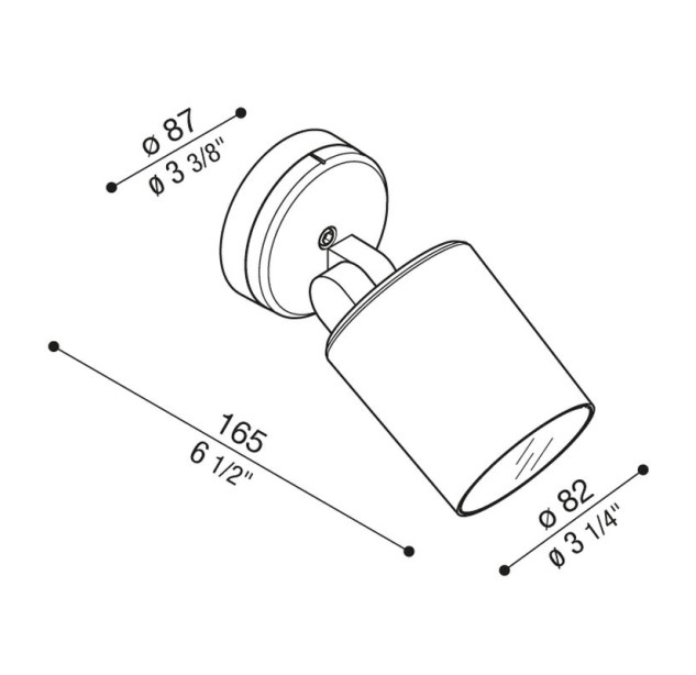Lauko prožektorius NOA 100 Wall 16W 3000K IP66 Grey Lauko prožektorius NOA 100 Wall 16W 3000K IP66 Grey