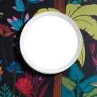 Sieninis/lubinis  šviestuvas FLO 300 White 30W IP20