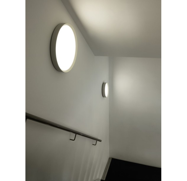 Sieninis/lubinis  šviestuvas FLO 300 White 30W IP20