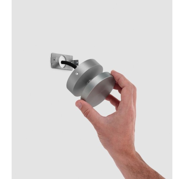 Sieninis lauko šviestuvas PIK 80 4.5W 3000K IP65 Grey Sieninis lauko šviestuvas PIK 80 4.5W 3000K IP65 Grey