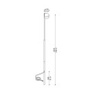 Pastatomas lauko šviestuvas HASTA GARDEN 3000K 15W LL15102W3 dimeriuojamas