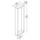 Lauko LED pastatomas šviestuvas Arke 700 6,5W 3000K IP66 LL14102K3