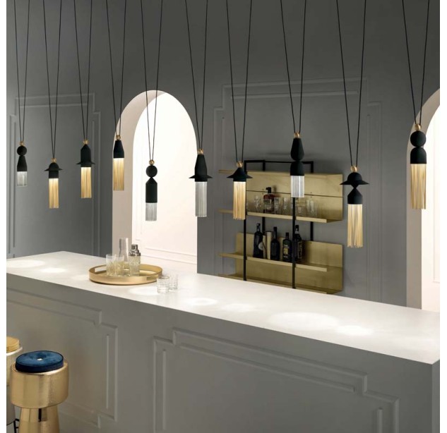 Pakabinamas šviestuvas NAPPE C10 BLACK