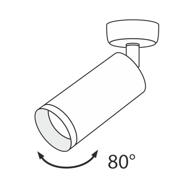 Lubinis šviestuvas FOCUS C017CW-01MG