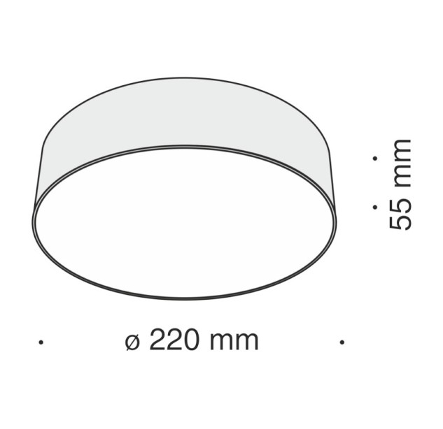 Lubinis šviestuvas ZON 4000K C032CL-L32W4K Lubinis šviestuvas ZON 4000K C032CL-L32W4K