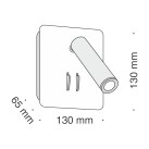 Sieninis šviestuvas IOS 176 C175-WL-01-6W-B Sieninis šviestuvas IOS 176 C175-WL-01-6W-B