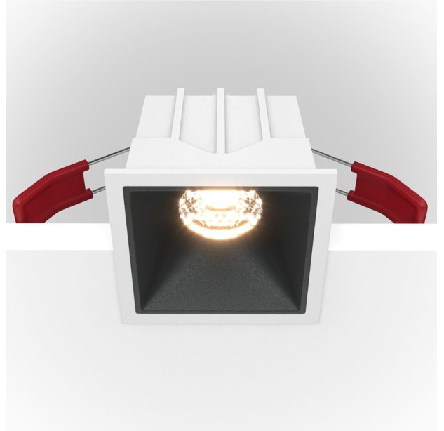 Įleidžiamas šviestuvas ALFA LED 4000K 10W DL043-01-10W4K-D-SQ-WB dimeriuojamas Įleidžiamas šviestuvas ALFA LED 4000K 10W DL043-01-10W4K-D-SQ-WB dimeriuojamas